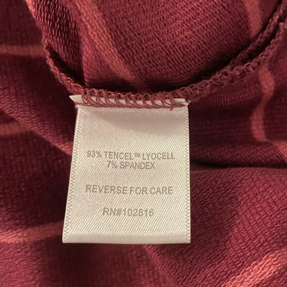 Garnet Hill size small striped turtleneck sleeveless dress - Picture 9 of 9